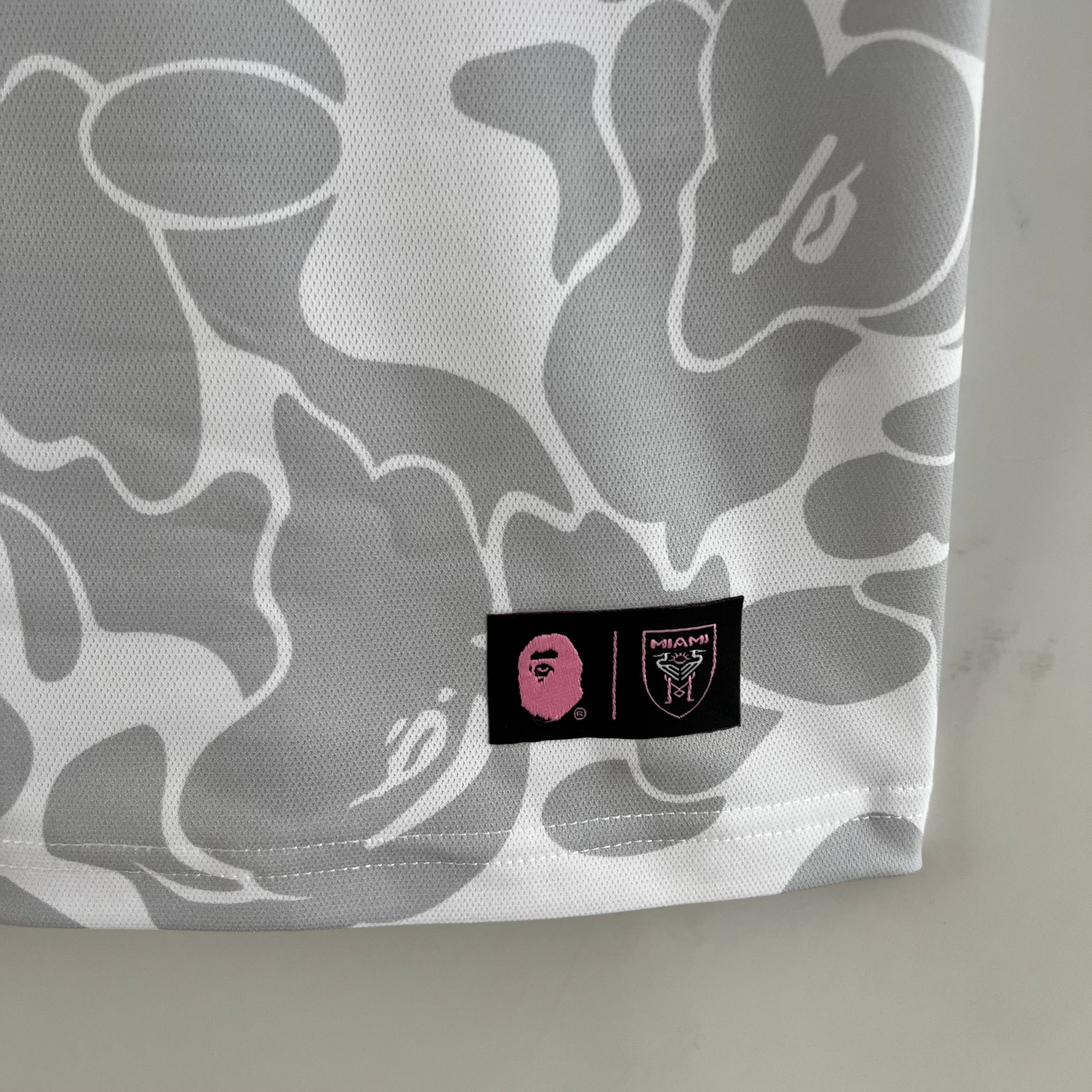 Inter Miami XA Bathing Ape 2023 Drittes Trikot 