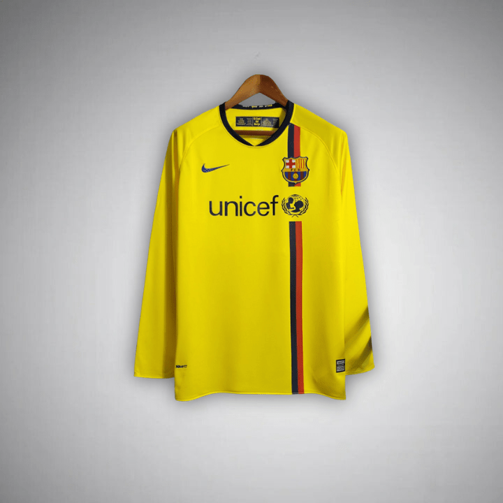 Maillot extérieur à manches longues du FC Barcelone 2008-2009