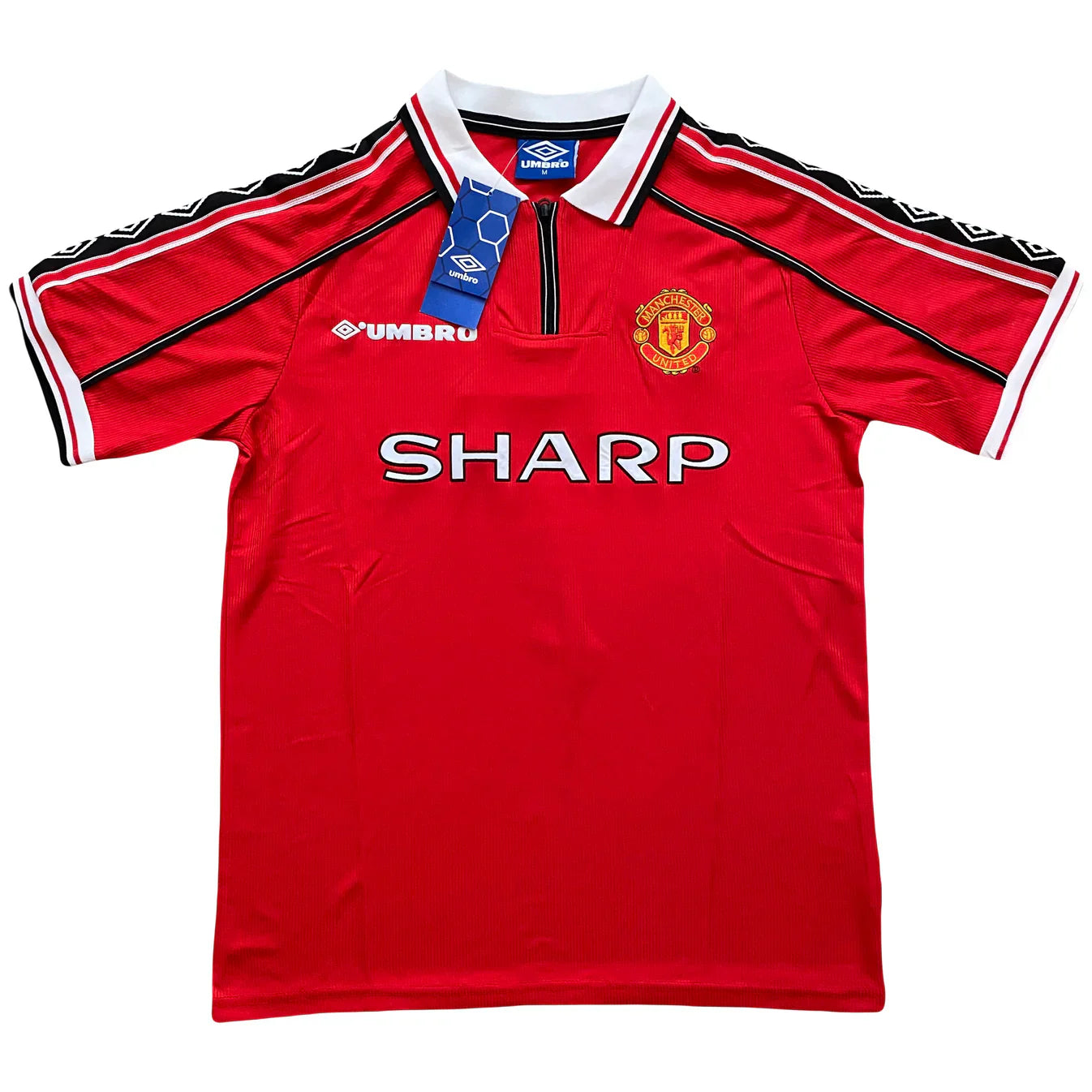 1998–1999 Manchester United Heimtrikot im Retro-Stil